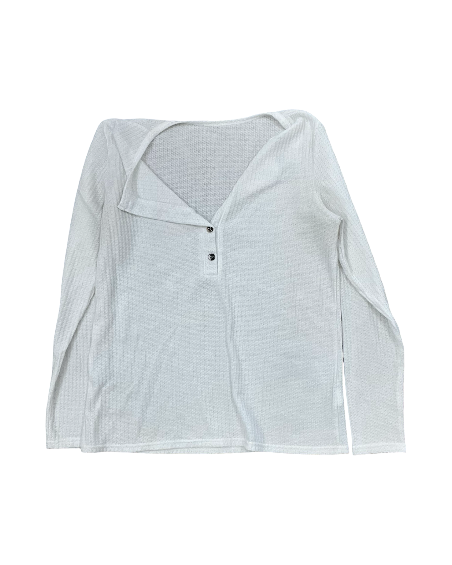 Top Ls By Shein In White, Size:M