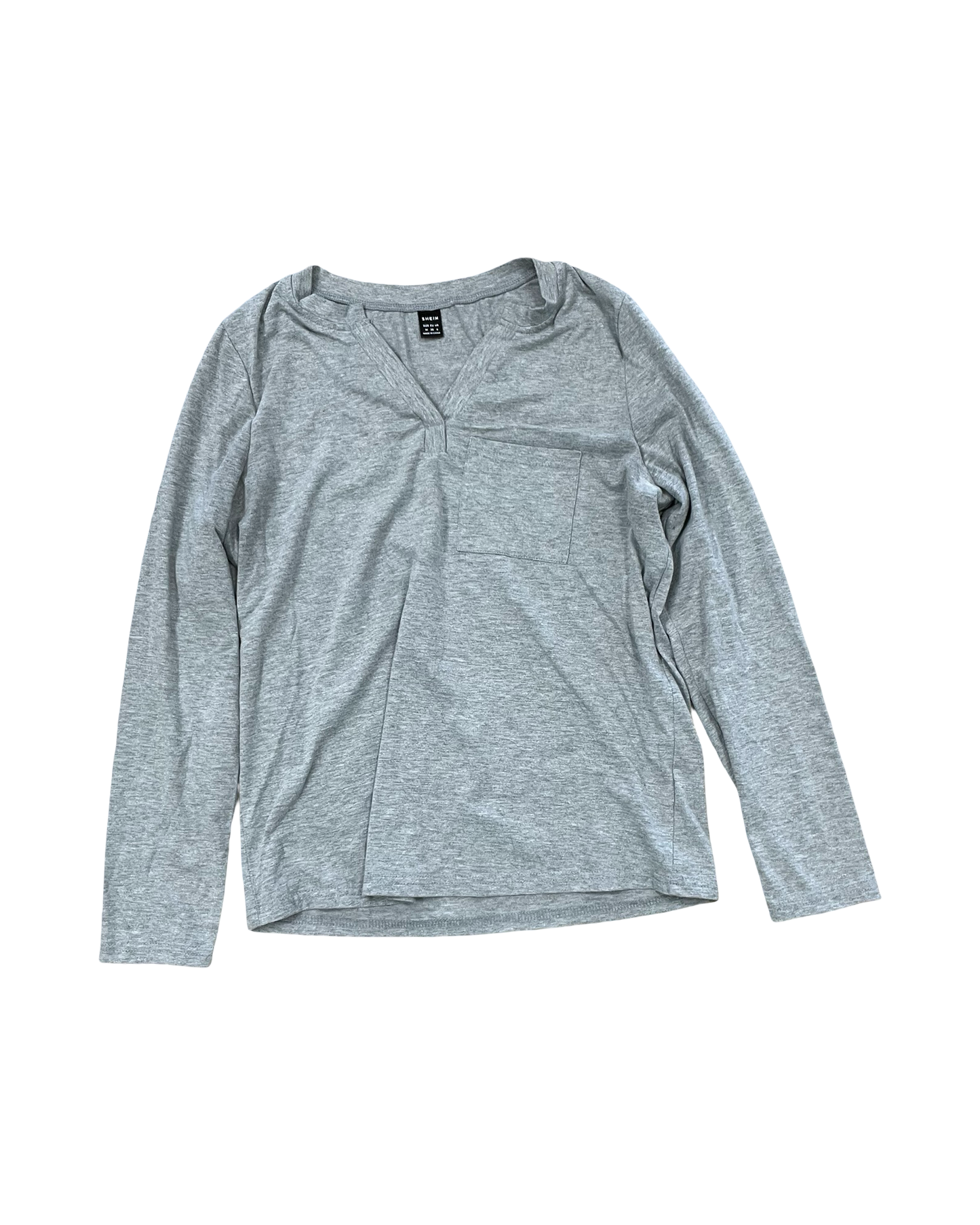 Top Ls By Shein In Grey, Size:M