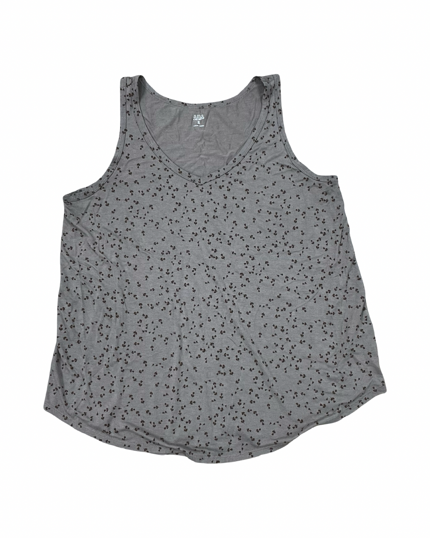 Tank Top By Ana In Brown, Size:Xl