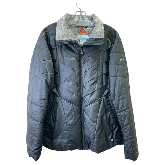 Jacket Puffer & Quilted By Columbia In Black, Size:Xl