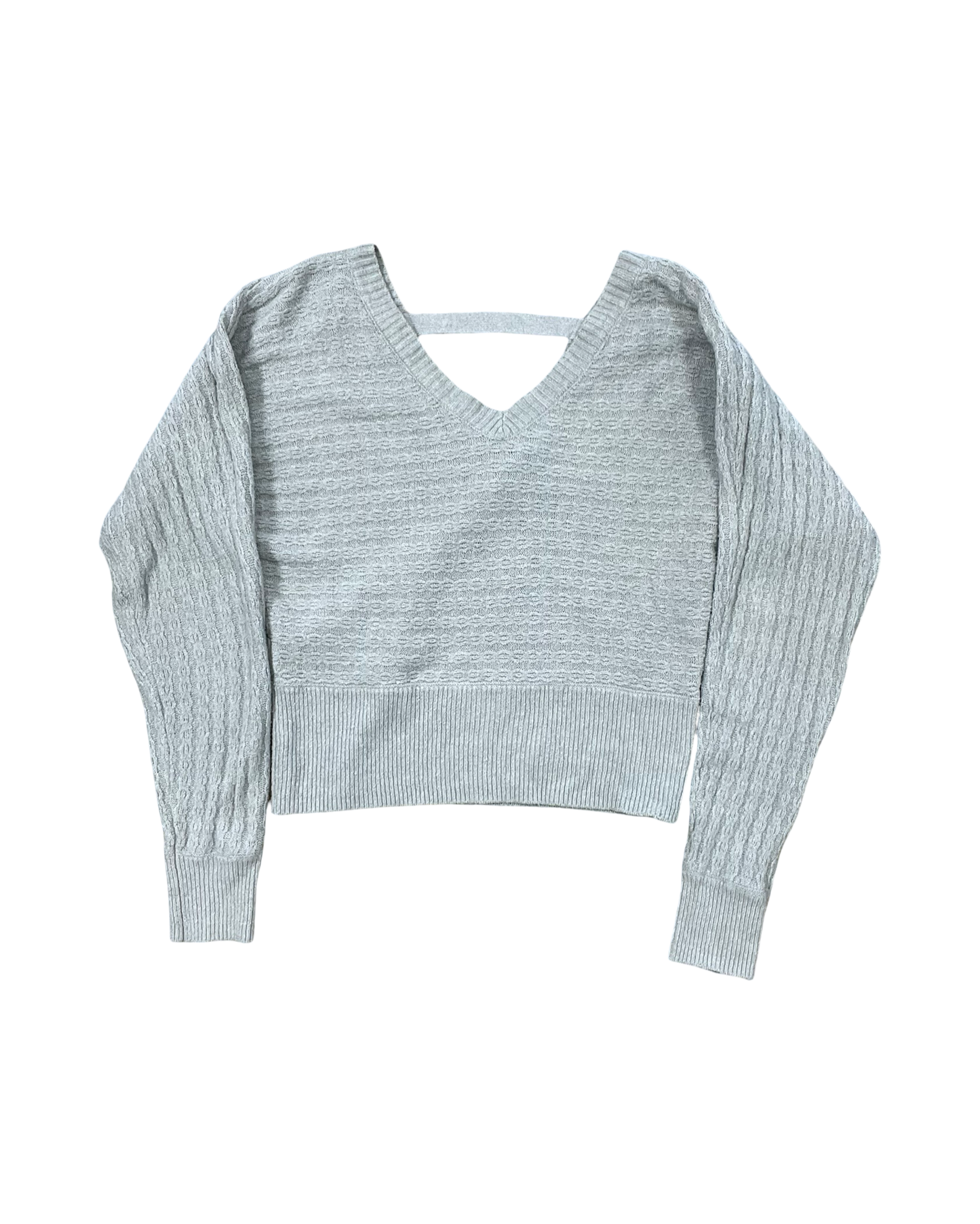 Sweater By Pink Rose In Grey, Size:M