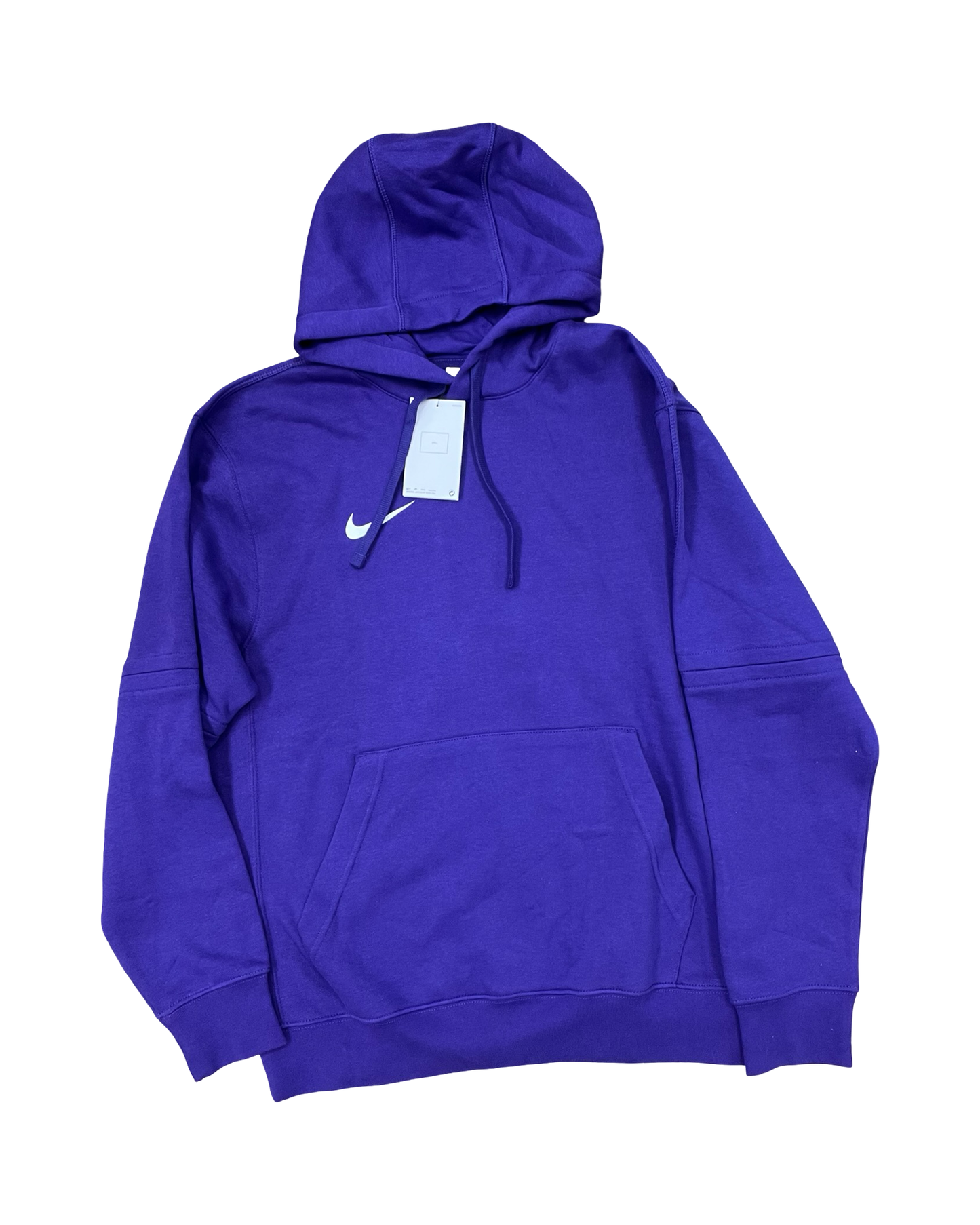 Sweatshirt Hoodie By Nike In Purple, Size:M