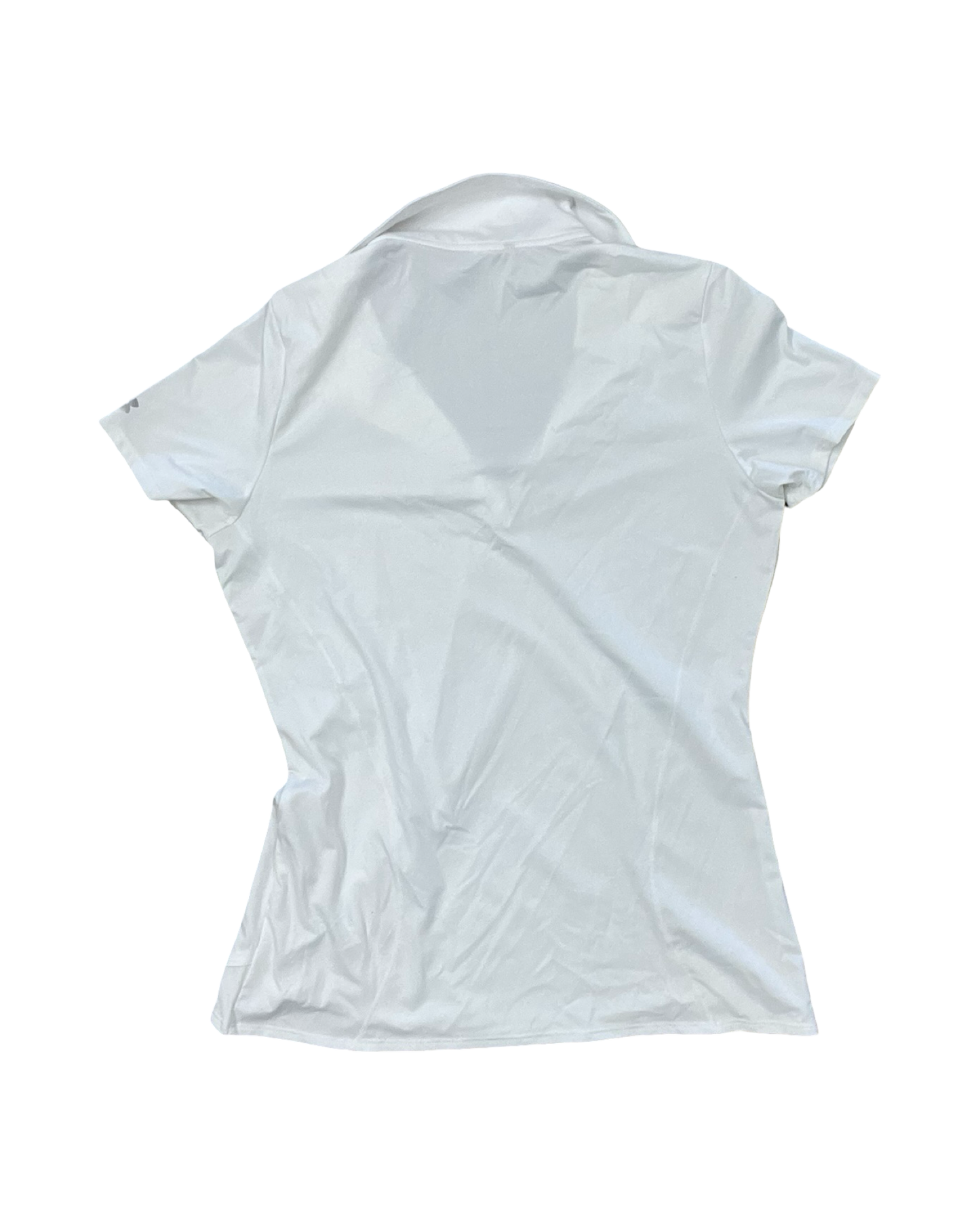 Athletic Top Ss By Under Armour In White, Size:M