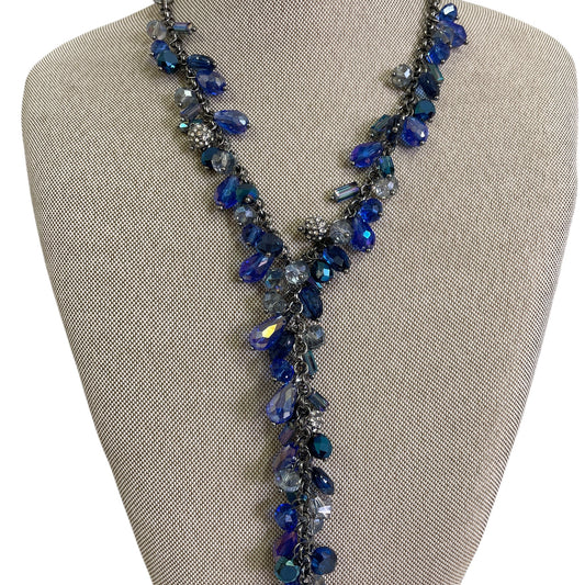 Necklace Statement In Blue