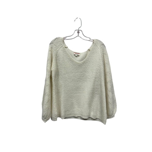 Sweater By Andree By Unit In Ivory, Size:M