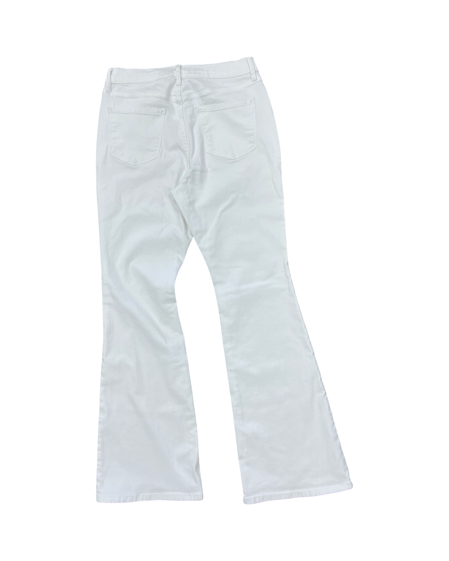 Jeans Wide Leg By Clothes Mentor In White, Size:10