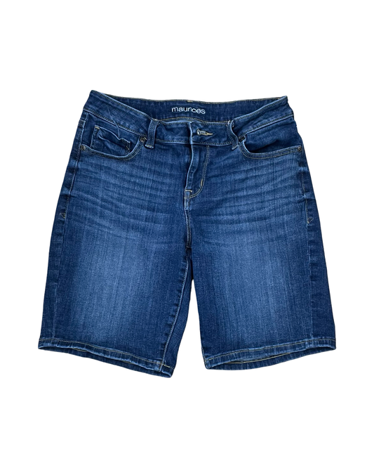 Shorts By Maurices In Blue Denim, Size:8