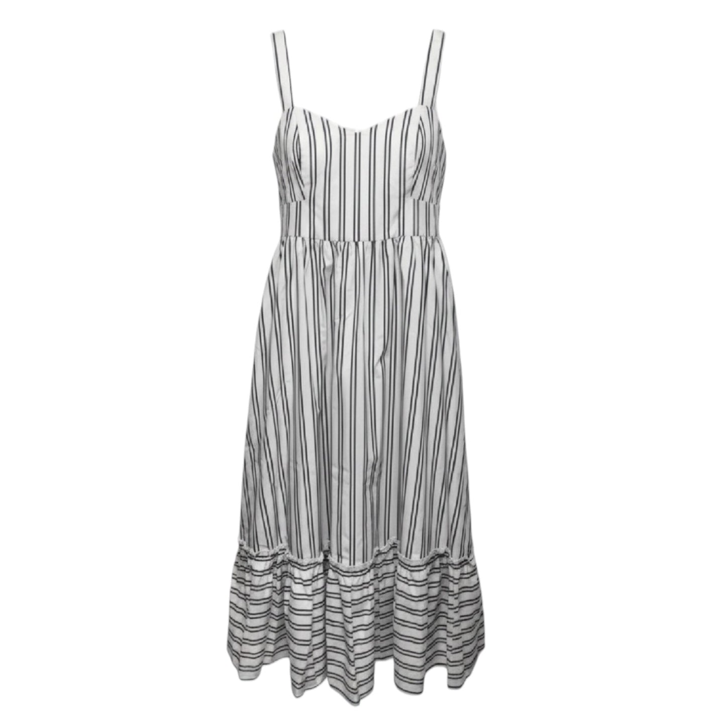 Dress Casual Midi By Gianni Bini In Striped Pattern, Size: 2
