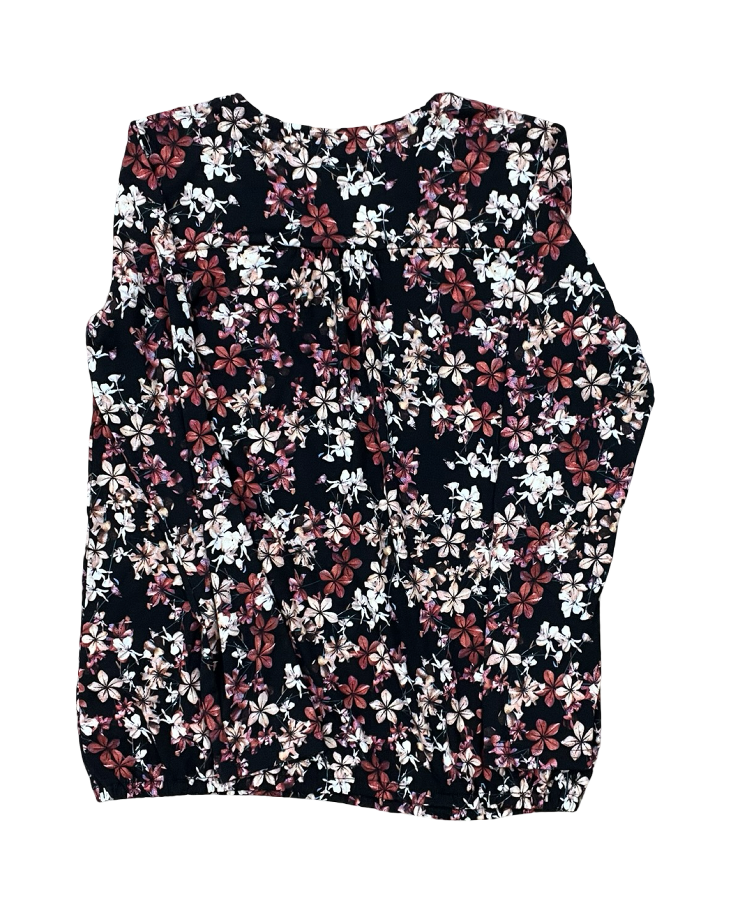 Top Ls By Clothes Mentor In Floral Print, Size:L