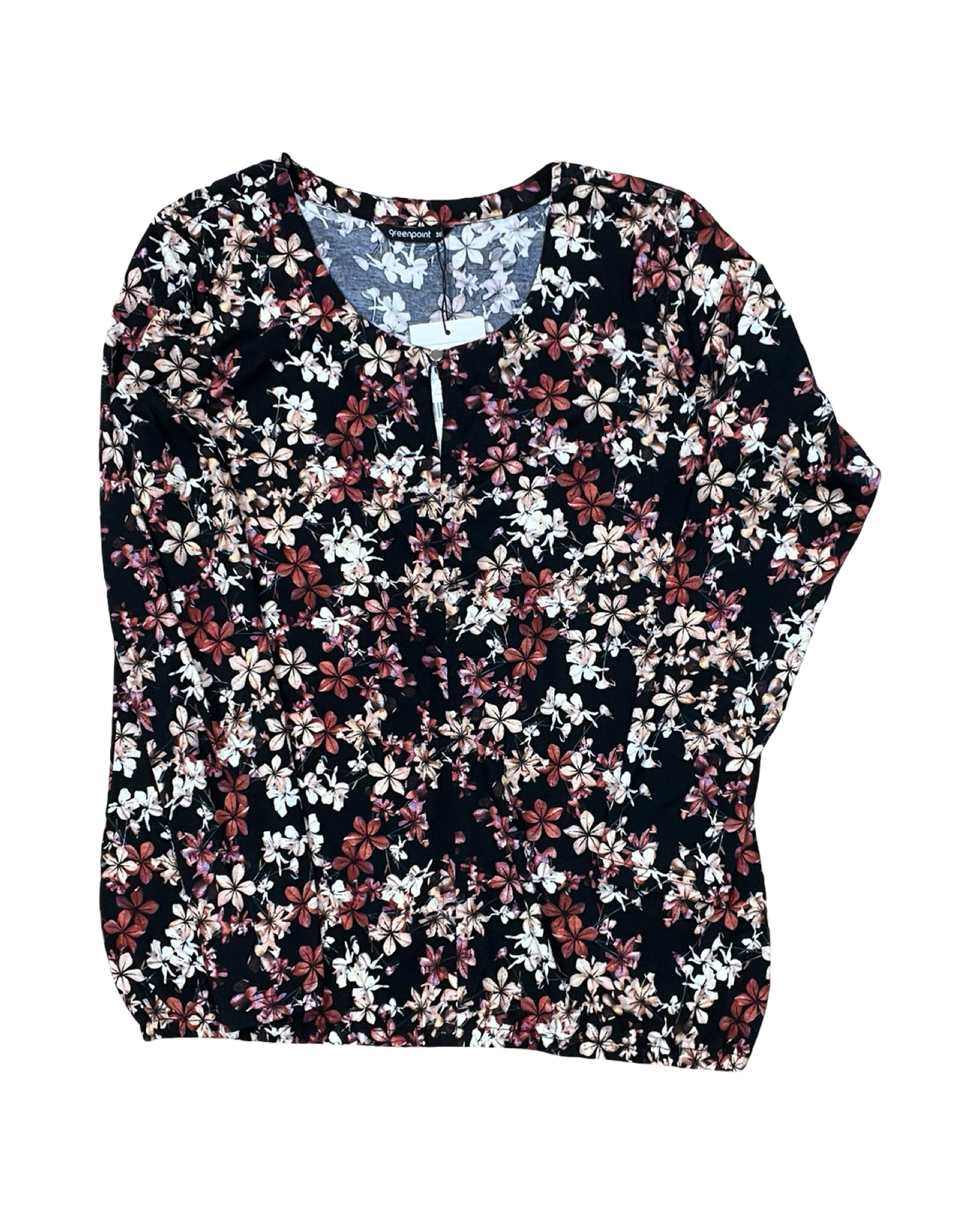 Top Ls By Clothes Mentor In Floral Print, Size:L