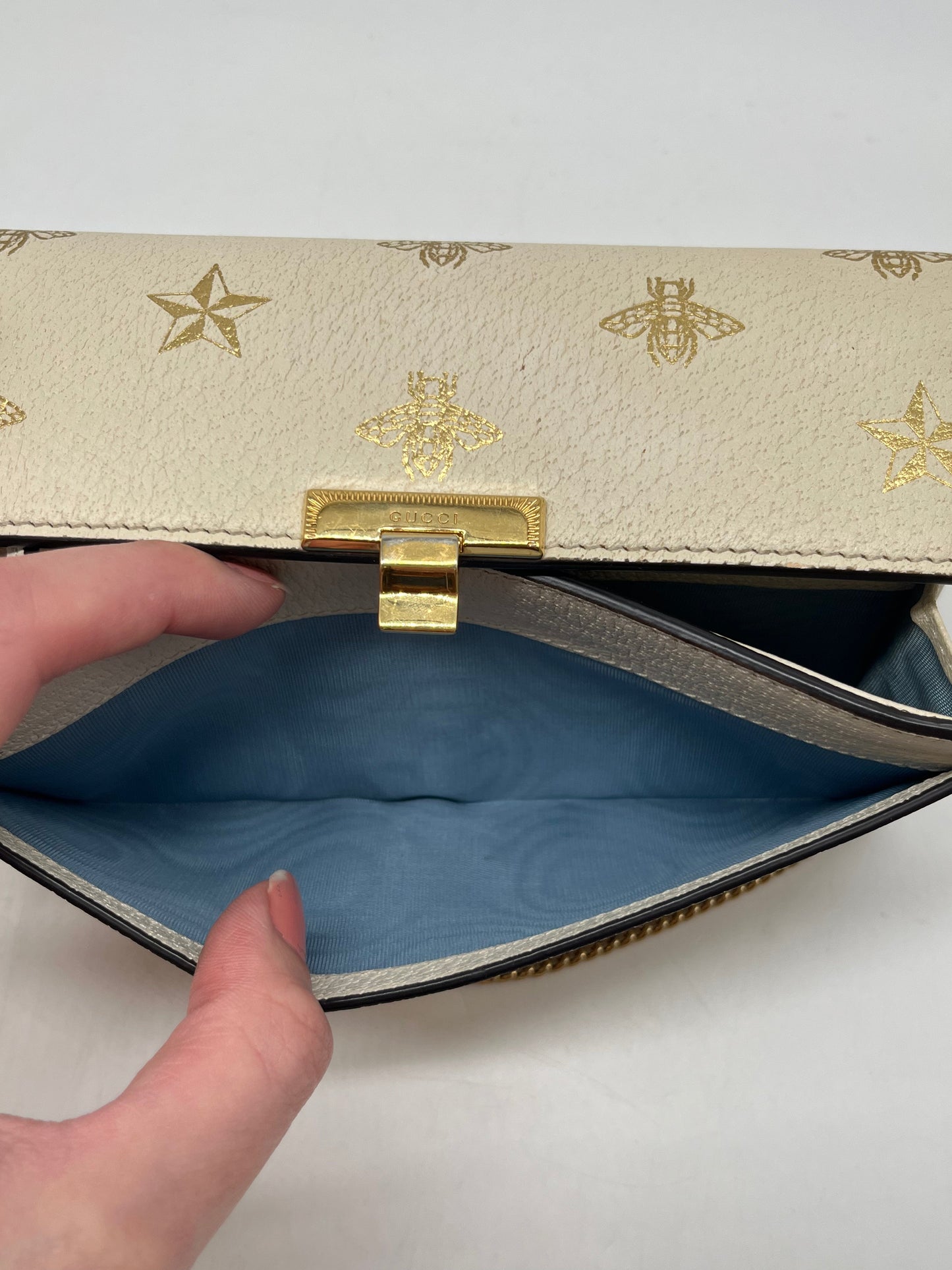 Handbag Luxury Designer By Gucci, Size: Small