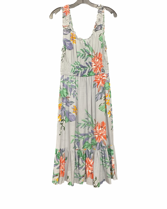 Dress Casual Midi By Patrons Of Peace In Blue, Size:M