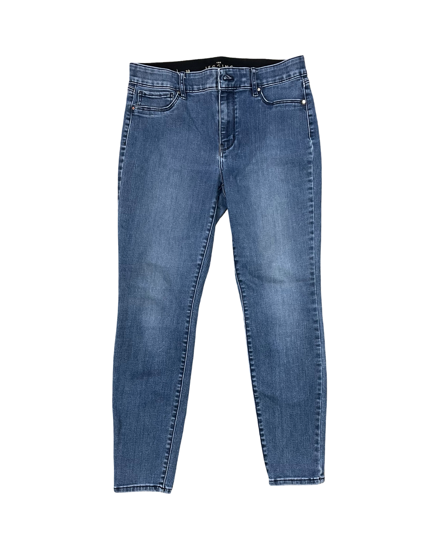 Jeans Jeggings By White House Black Market In Blue Denim, Size:10