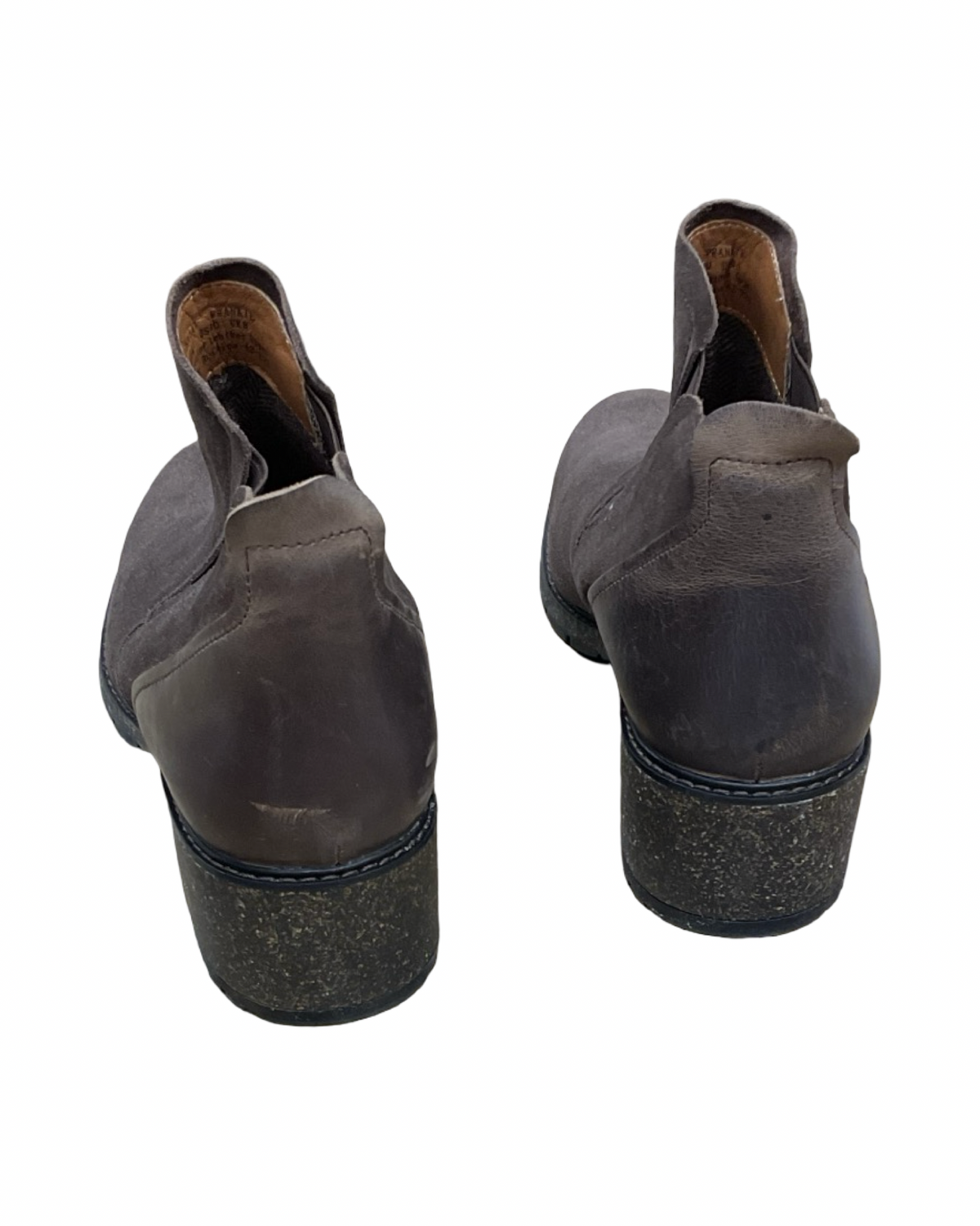 Boots Ankle Heels By Aetrex In Brown, Size:10