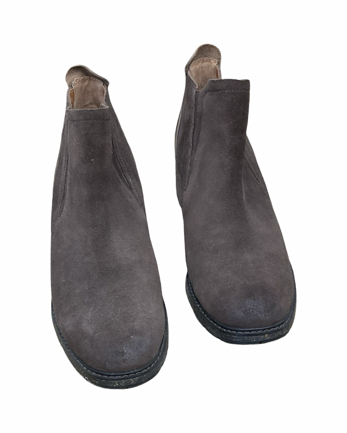 Boots Ankle Heels By Aetrex In Brown, Size:10