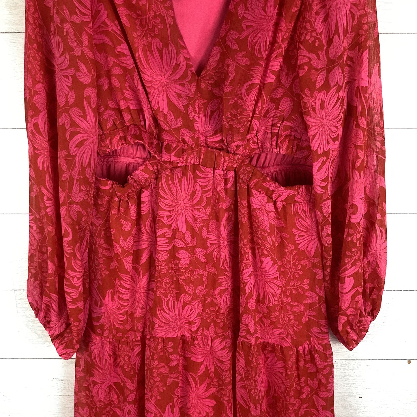 Dress Casual Maxi By Sofia By Sofia Vergara In Pink, Size: M