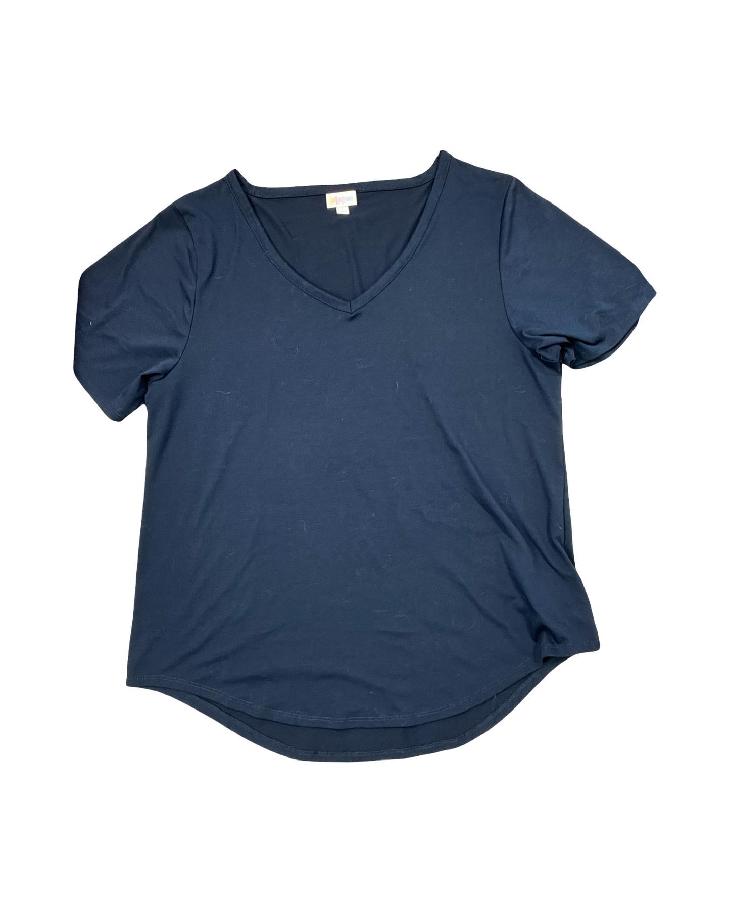 Top Ss By Lularoe In Navy, Size:L