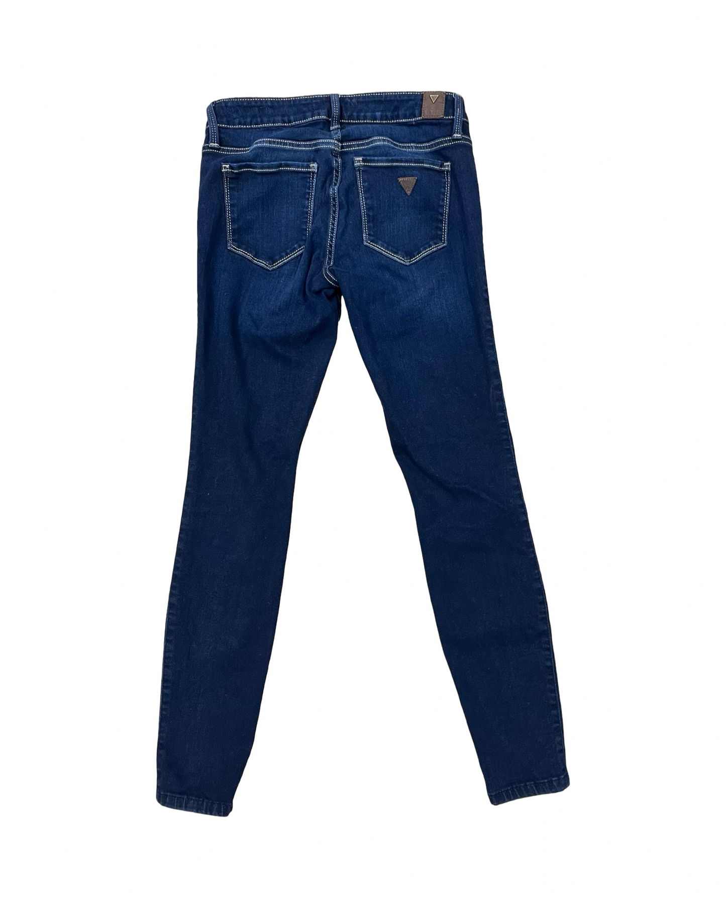 Jeans Jeggings By Guess In Blue, Size:4