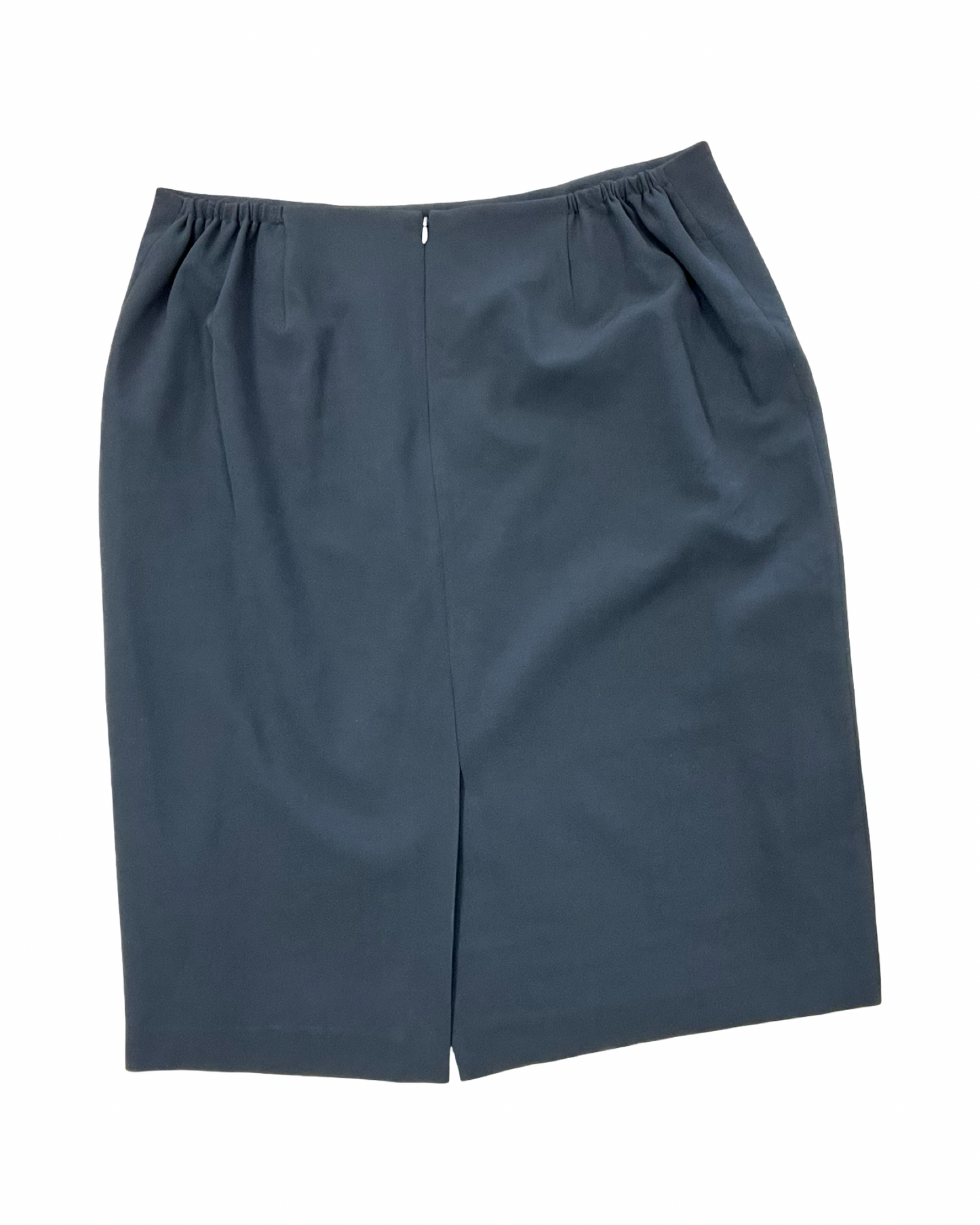 Skirt Midi By Kasper In Black, Size:Xl