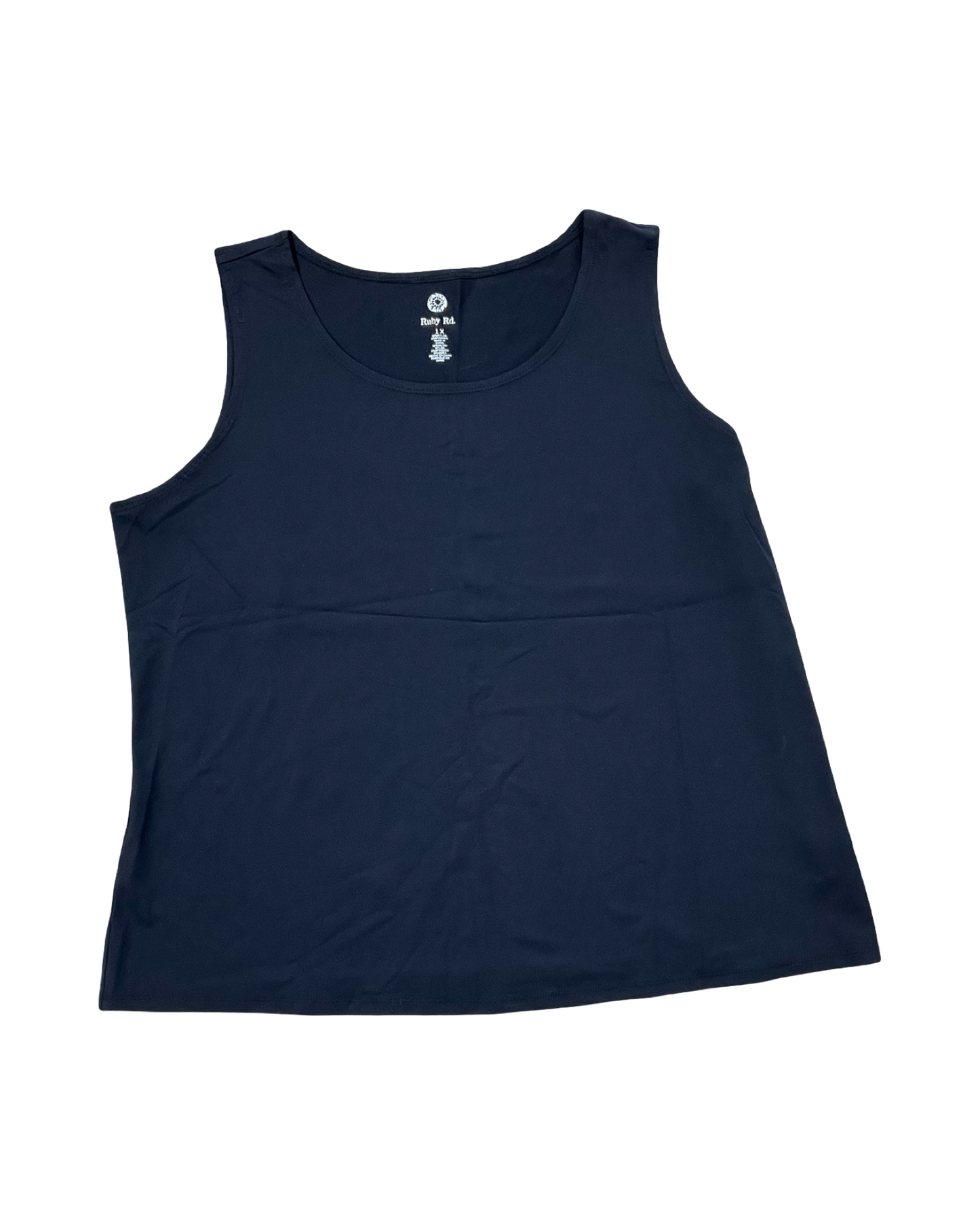 Tank Top By Ruby Rd In Black, Size:1X