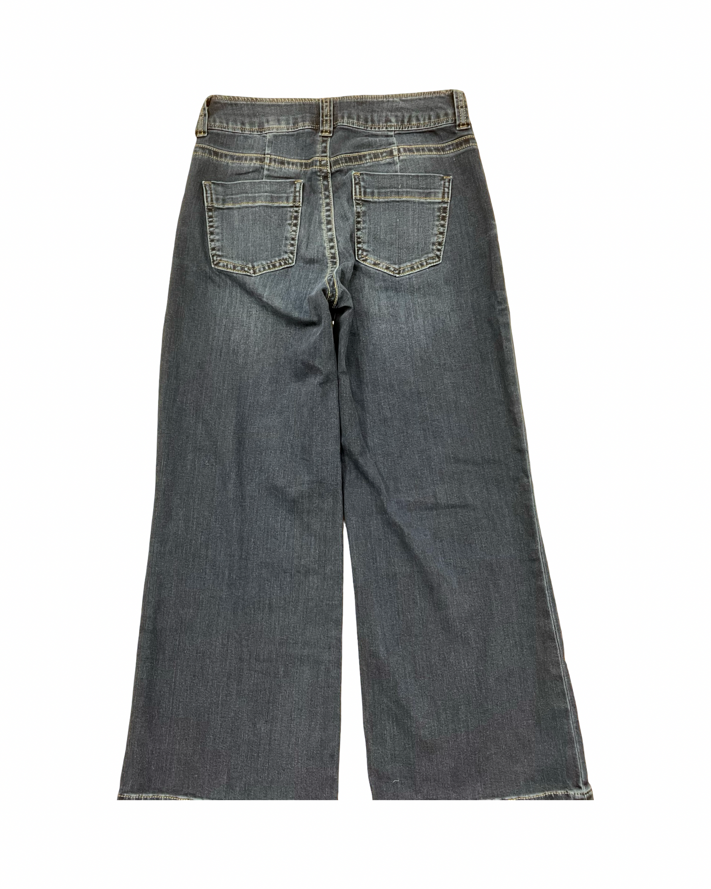 Jeans Wide Leg By Kut In Blue Denim, Size:10