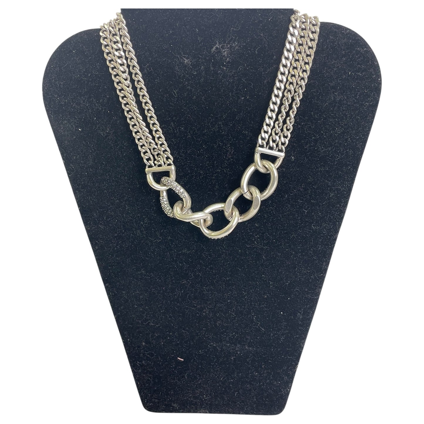 NECKLACE STATEMENT by PREMIER DESIGNS In SILVER