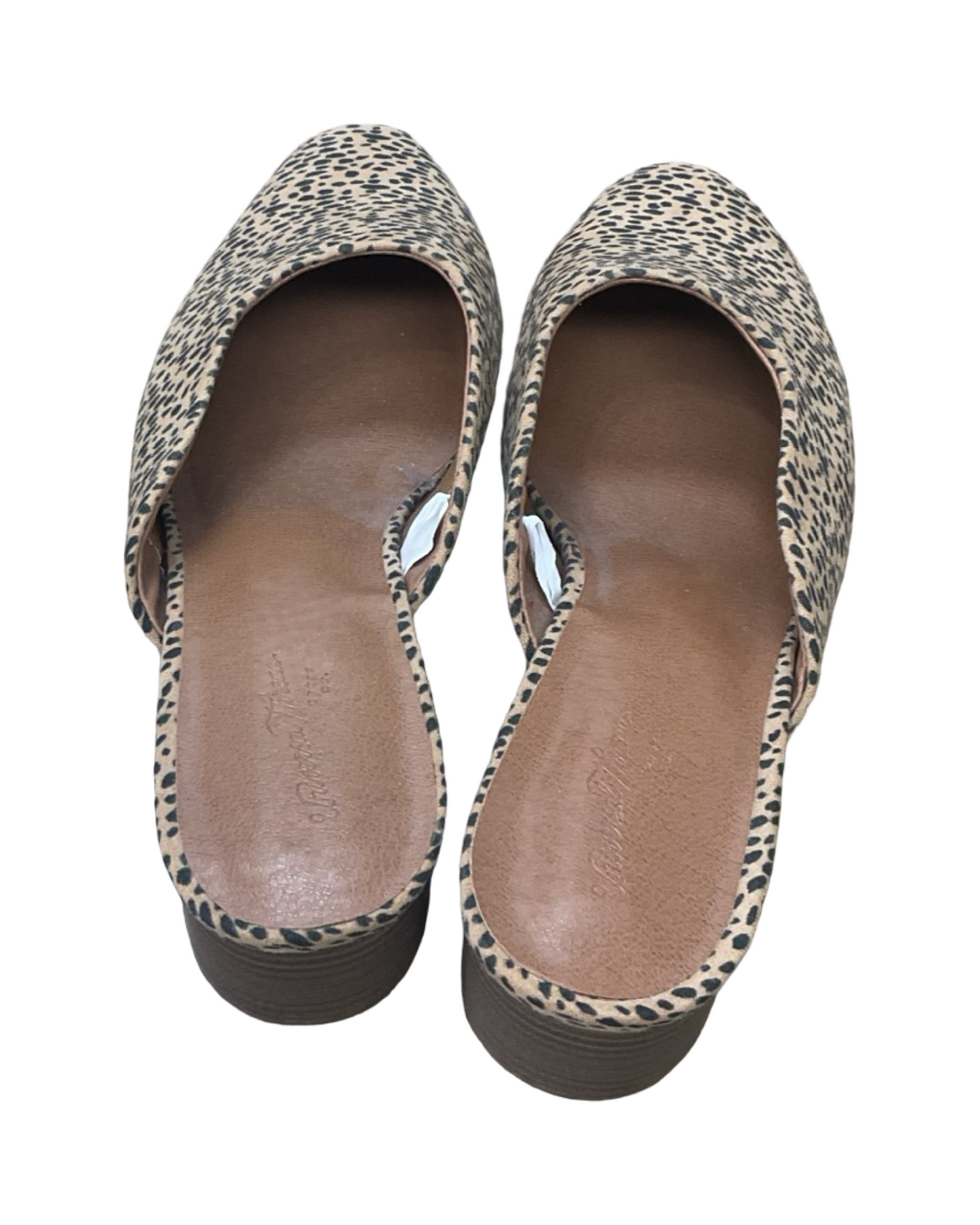 Shoes Heels Block By Universal Thread In Animal Print, Size:6.5
