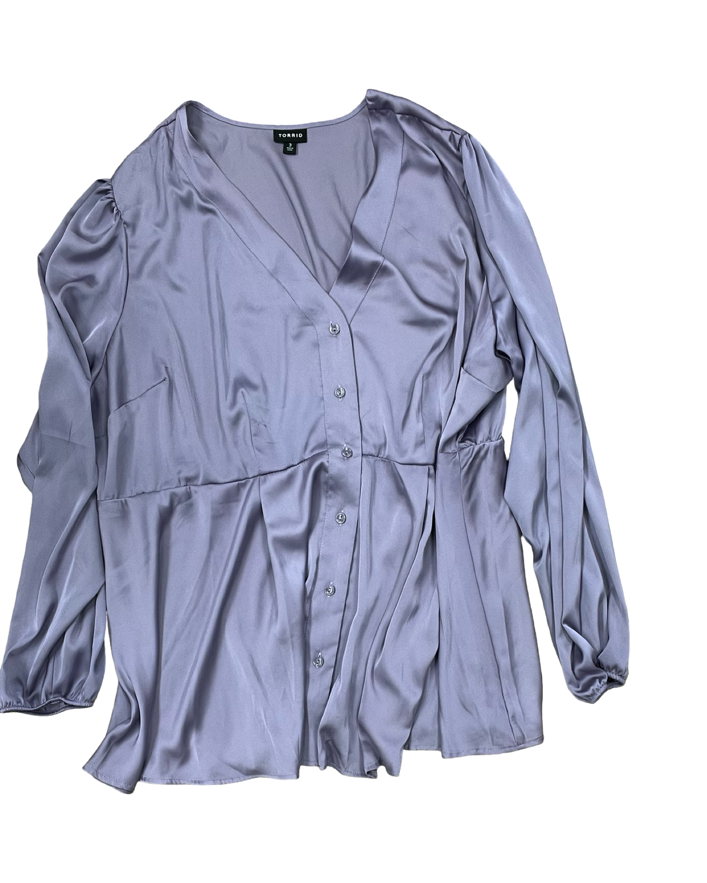 Top Ls By Torrid In Purple, Size:3X