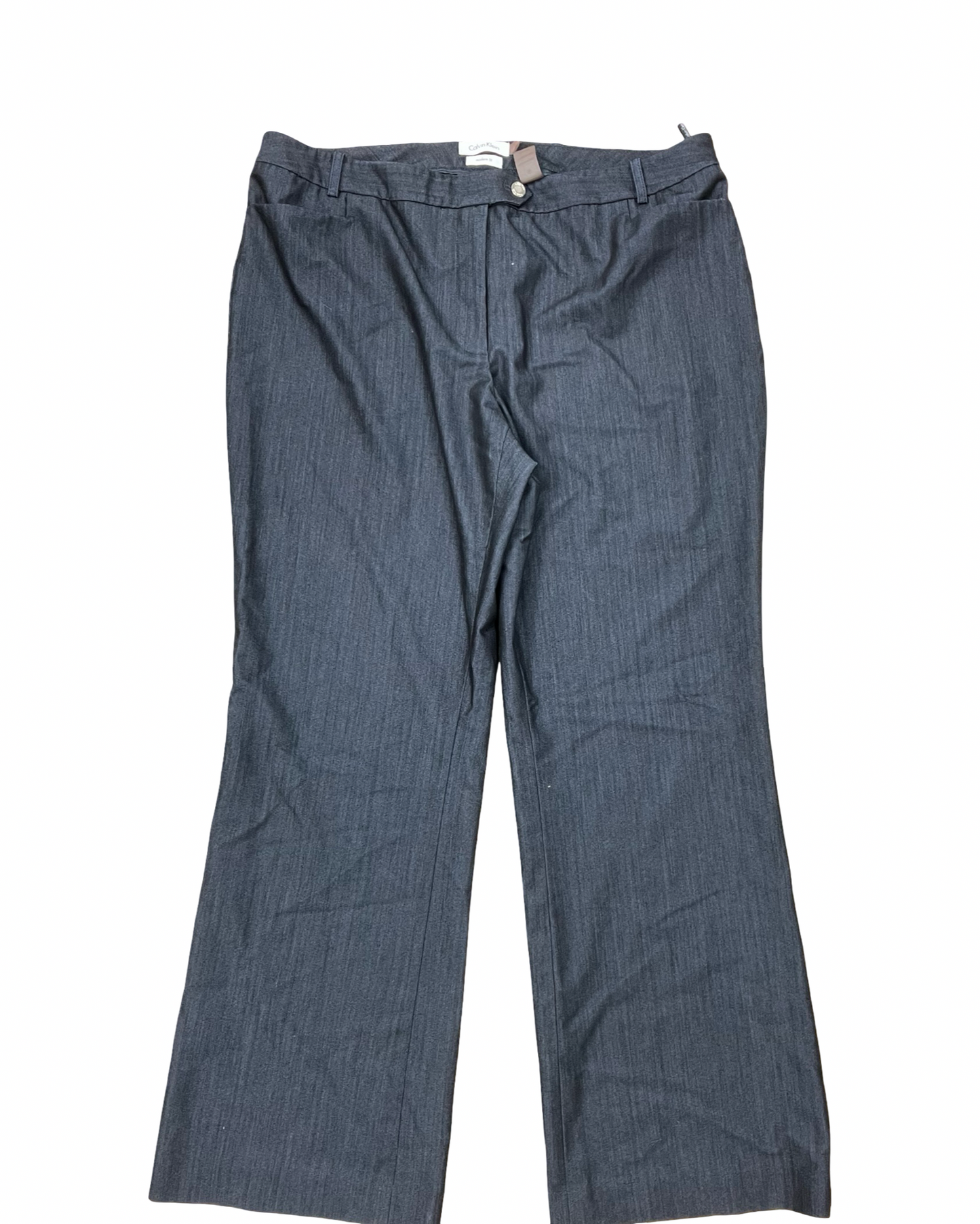 Pants Dress By Calvin Klein In Grey, Size:16