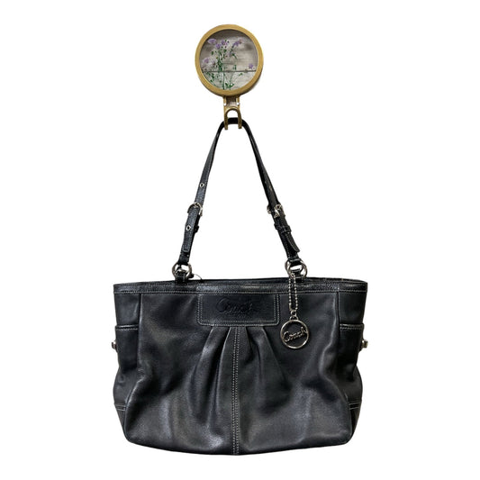 Handbag Designer By Coach In Black, Size:Medium