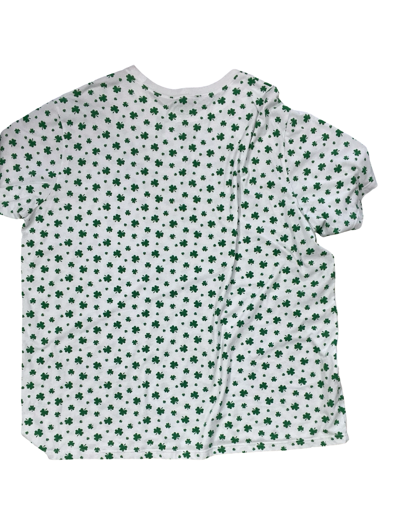 Top Ss By Clothes Mentor In Green & White, Size:2X