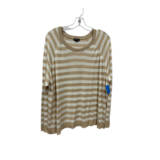 Top Ls By Torrid In Tan & White, Size:3X