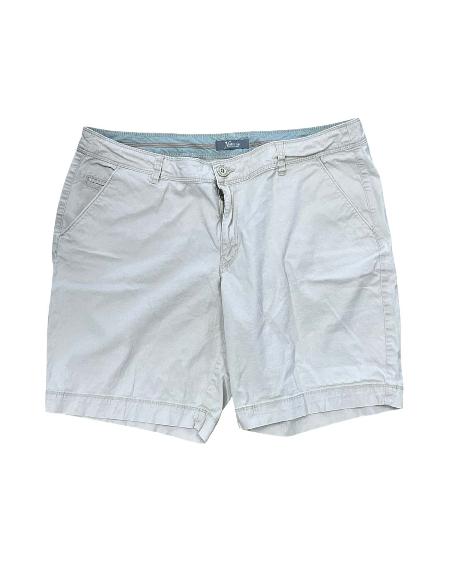 Shorts By Natural Reflections In Tan, Size:16