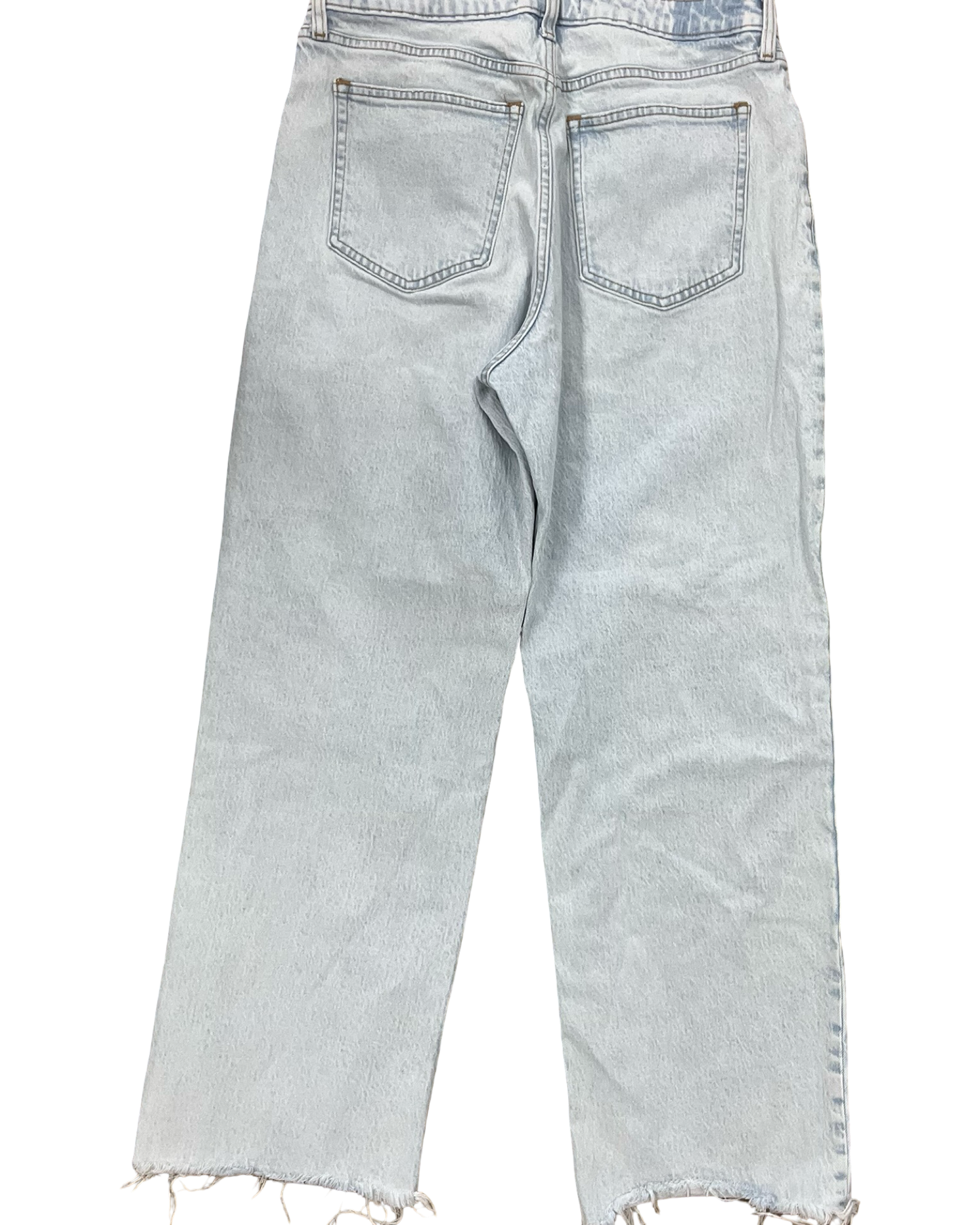 Jeans Straight By Abercrombie And Fitch In Blue Denim, Size:14