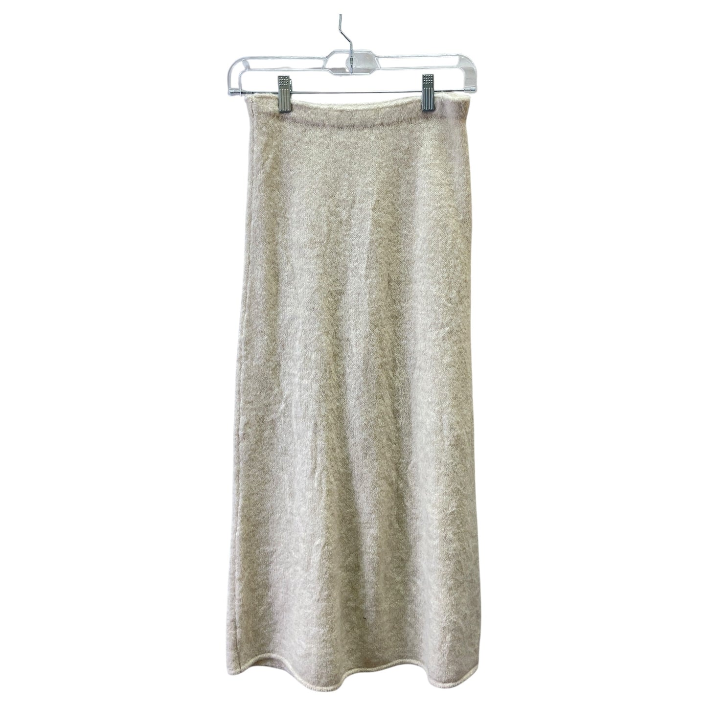 Skirt Maxi By Zara In Beige, Size:S