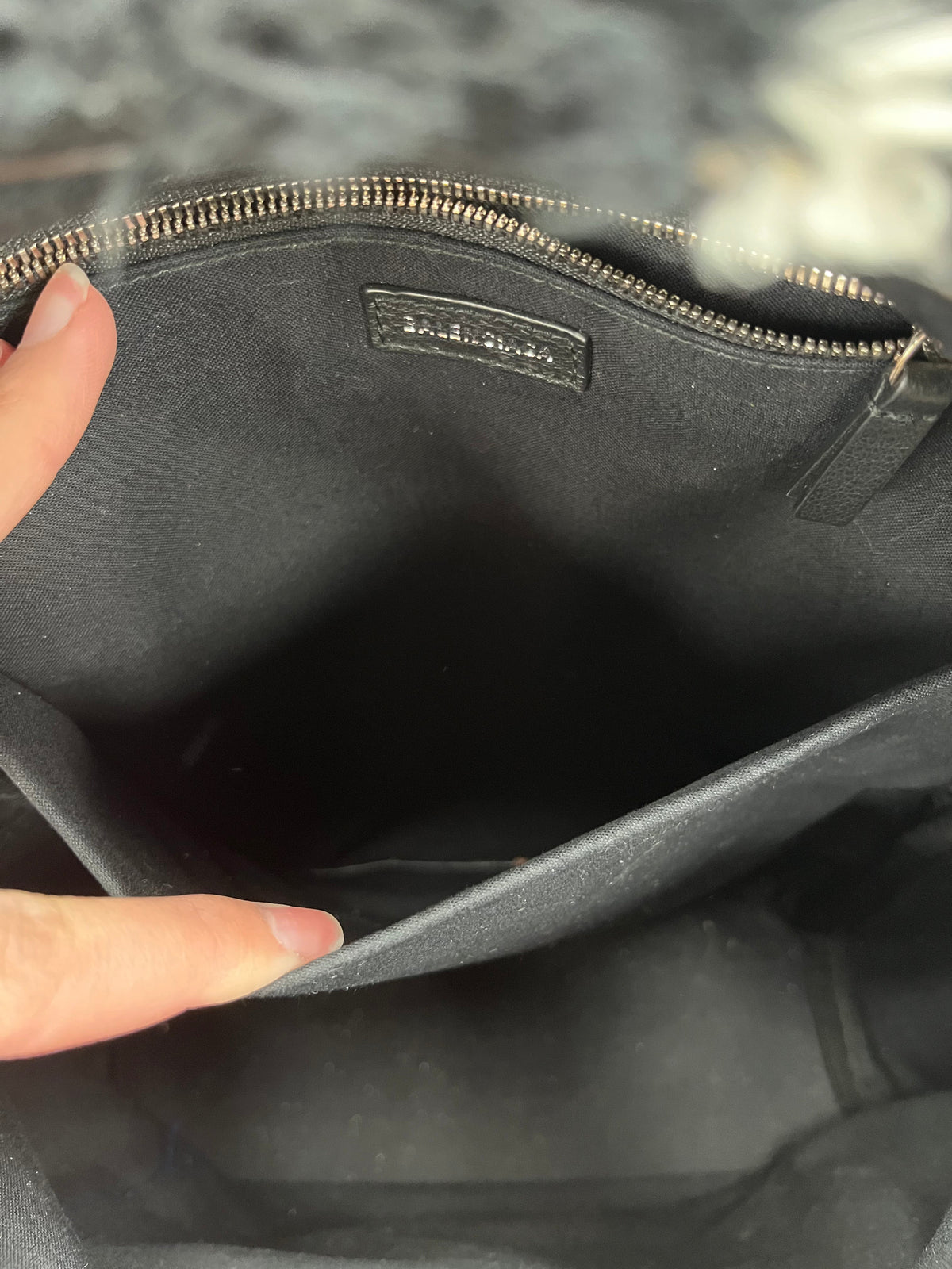 Backpack Luxury Designer By Balenciaga, Size: Large
