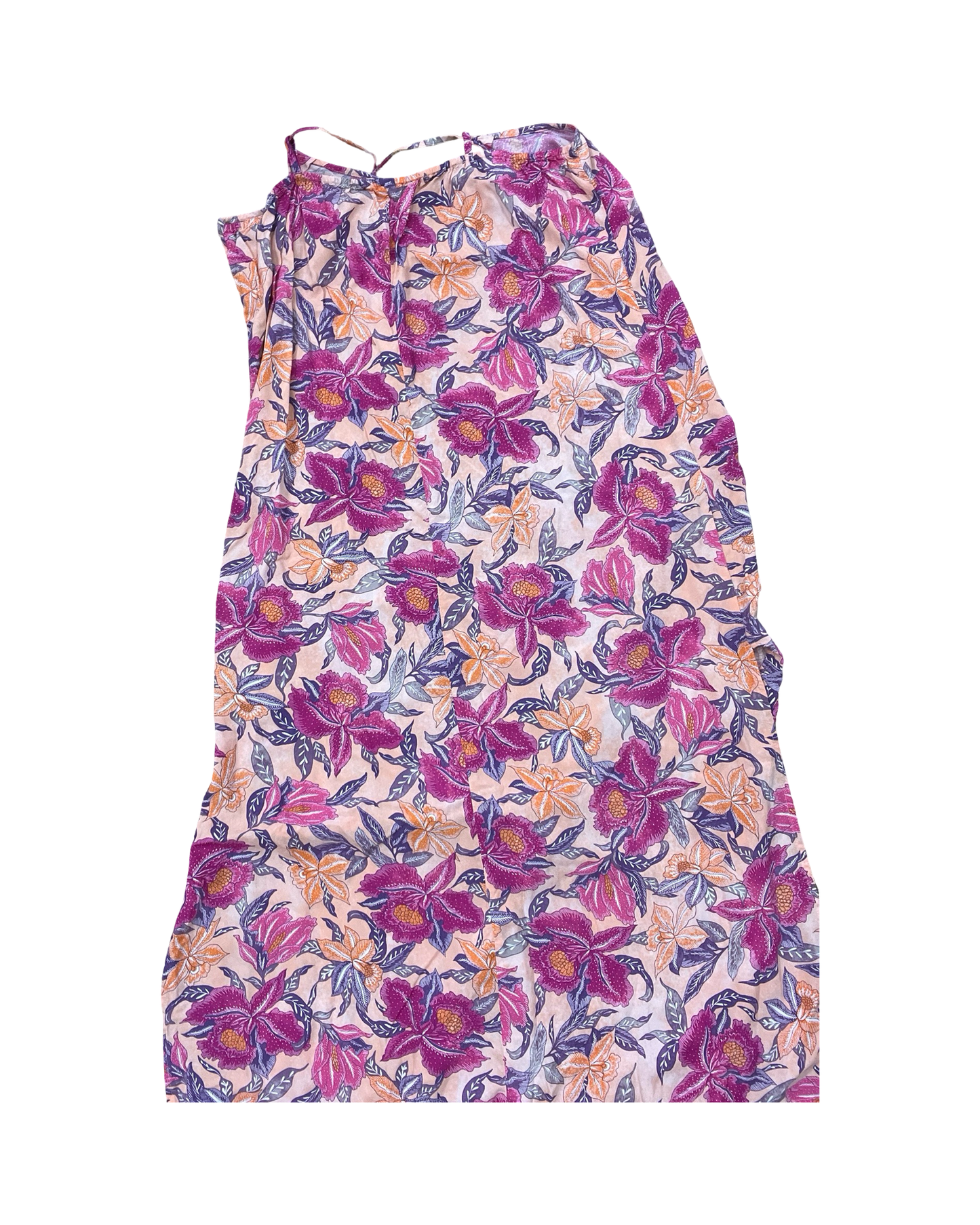 Dress Casual Maxi By Old Navy In Pink & Purple, Size:L