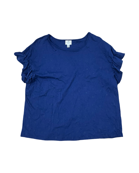 Top Ss By St Johns Bay In Blue, Size:1X