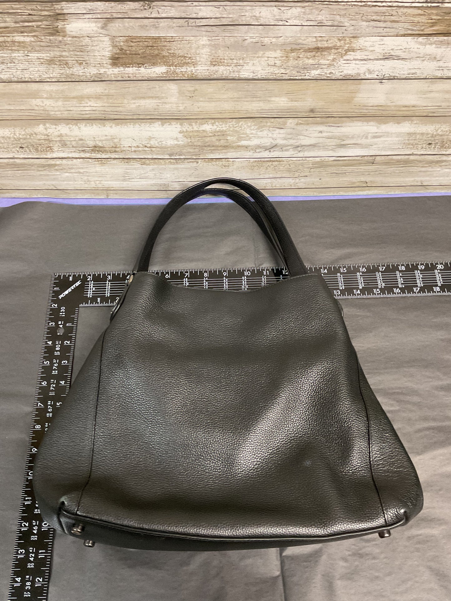 Handbag Designer By Coach In Black, Size:Medium