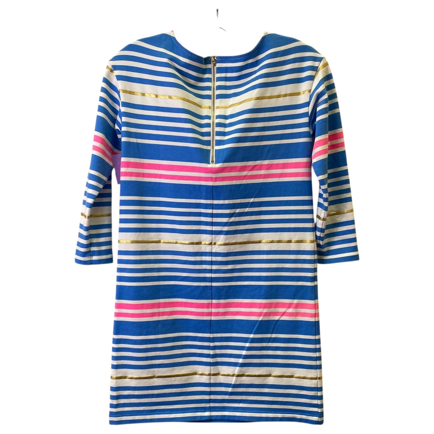 Dress Designer By Lilly Pulitzer In Blue & Brown, Size:Xxs