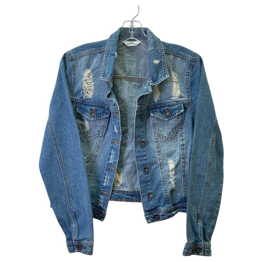 Jacket Denim By Highway In Blue, Size:M