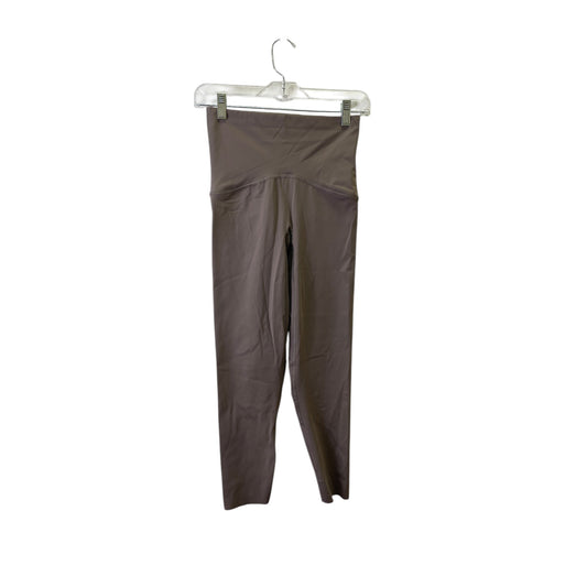 Athletic Leggings By Spanx In Taupe, Size:S