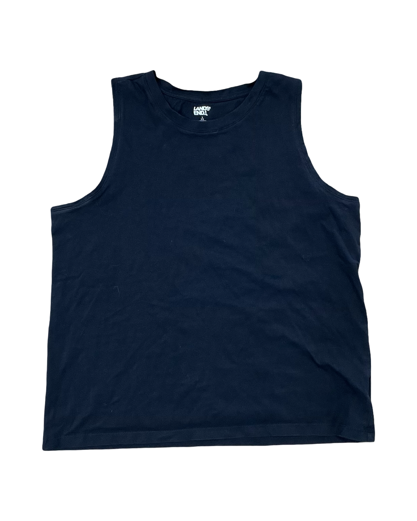 Top Sleeveless By Lands End In Black, Size:L