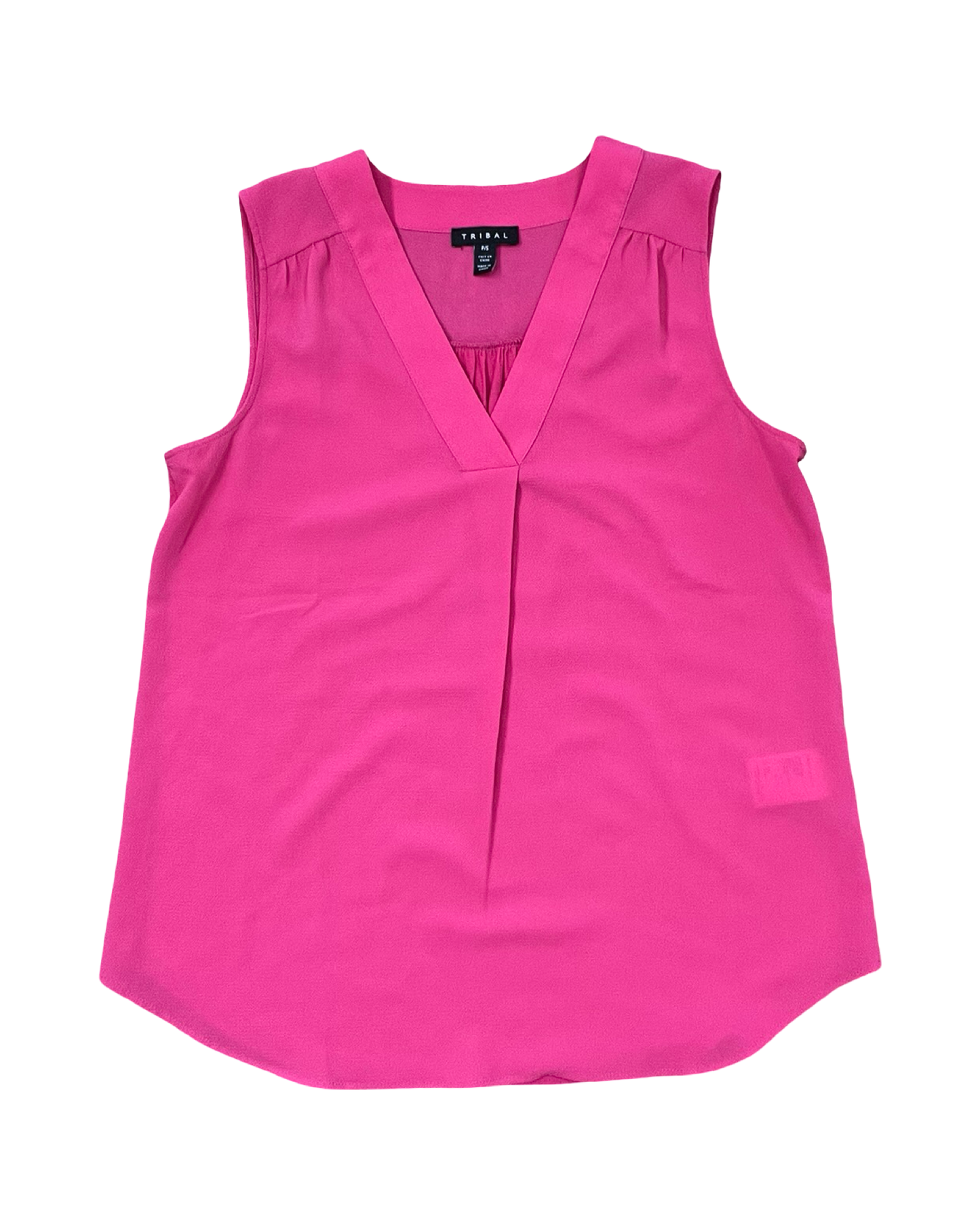 Top Sleeveless By Tribal In Pink, Size:S