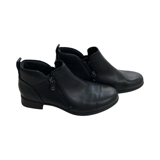 Boots Ankle Heels By Munro In Black, Size:8.5