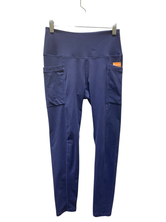 Athletic Leggings By Apana In Blue, Size:S