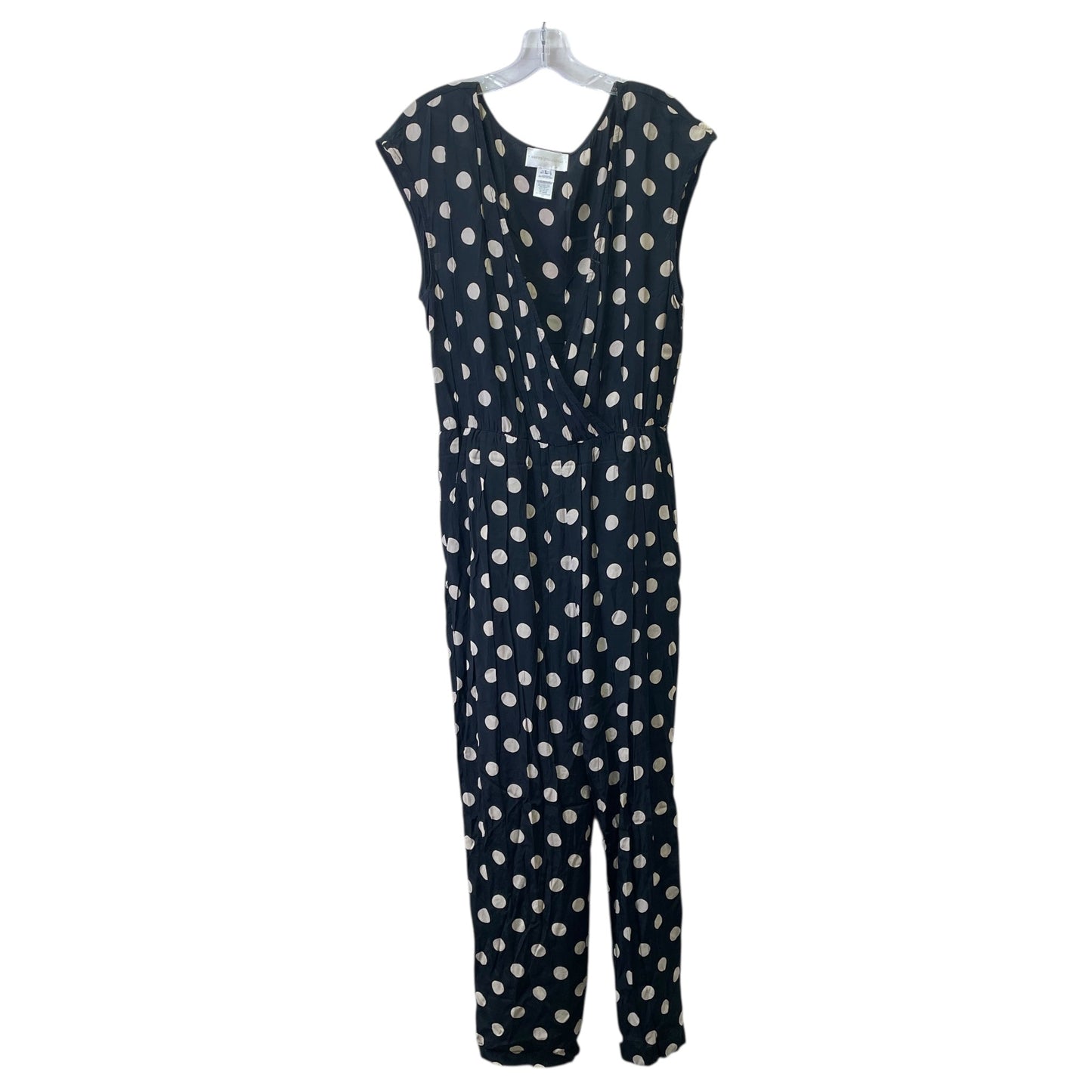 Jumpsuit By Corey Lynn Calter In Black & Cream, Size:L