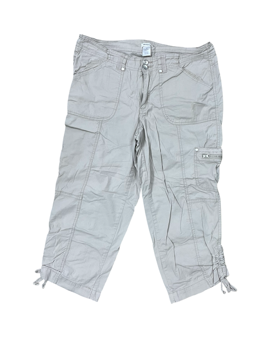 Pants Cropped By Westport In Tan, Size:8
