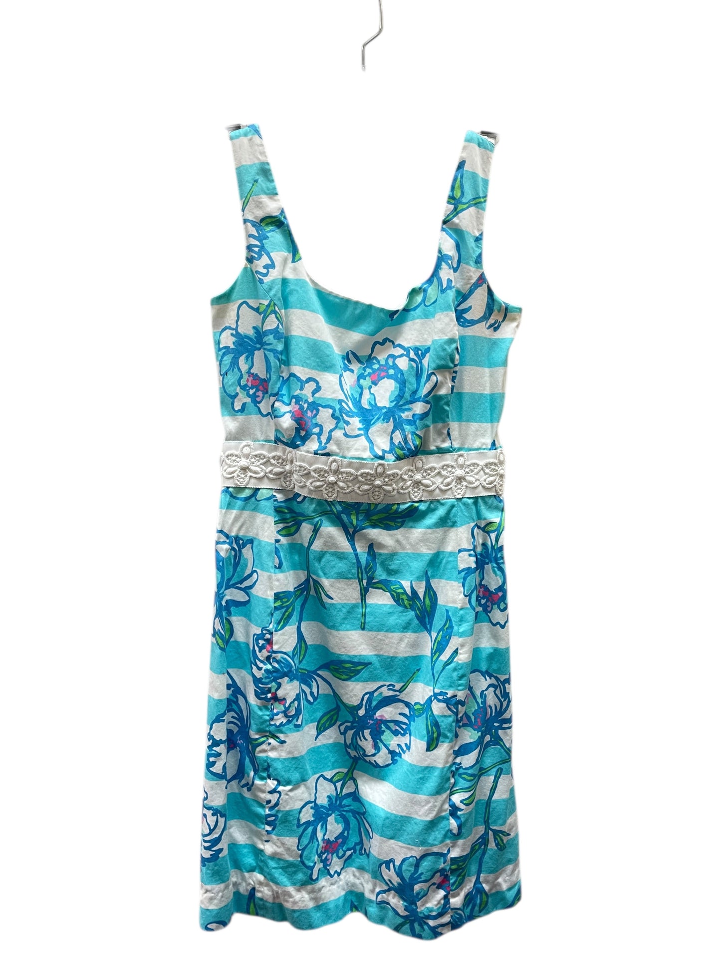 Dress Designer By Lilly Pulitzer In Blue, Size:4