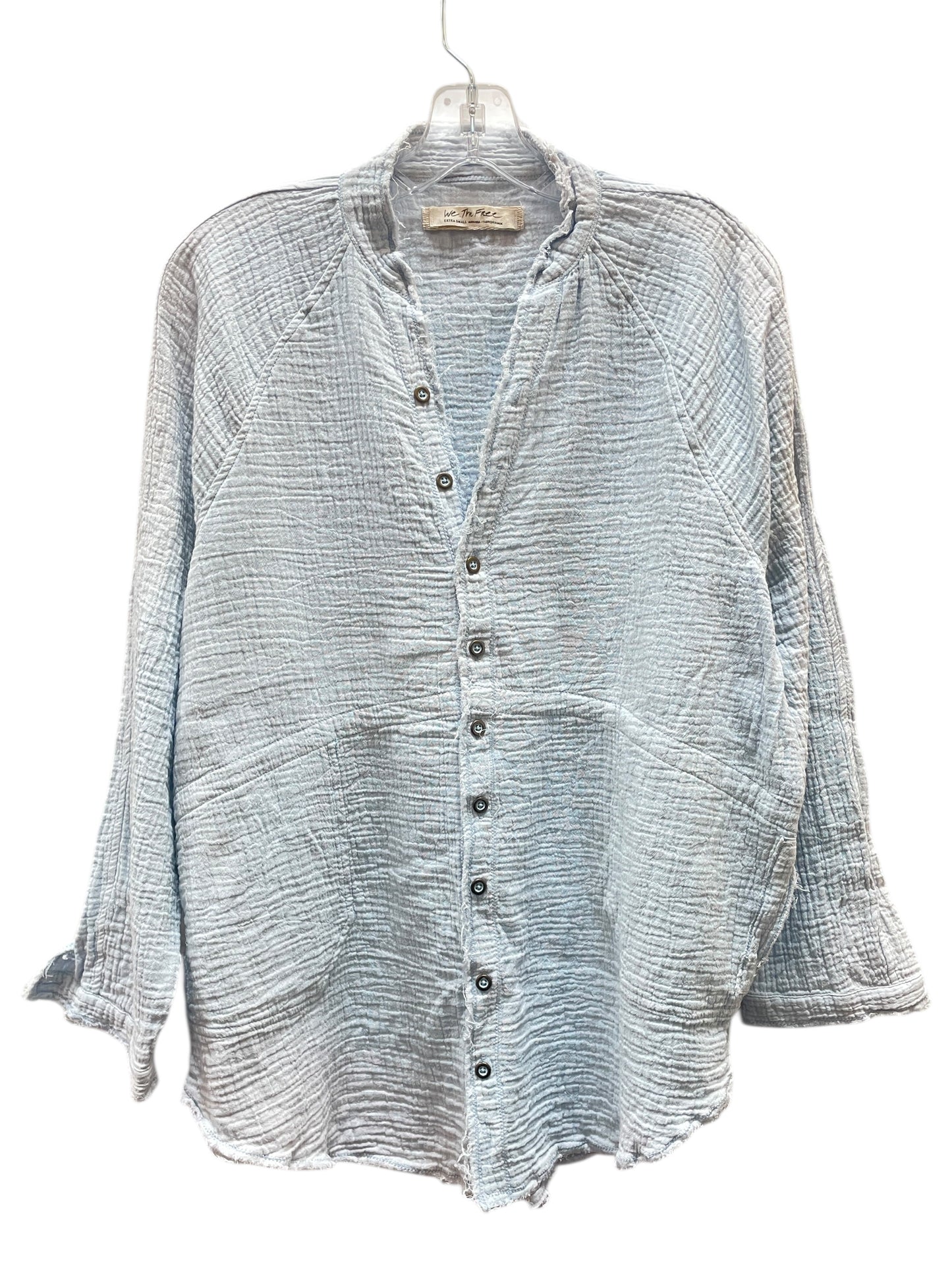 Top Ls By We The Free In Blue, Size:Xs
